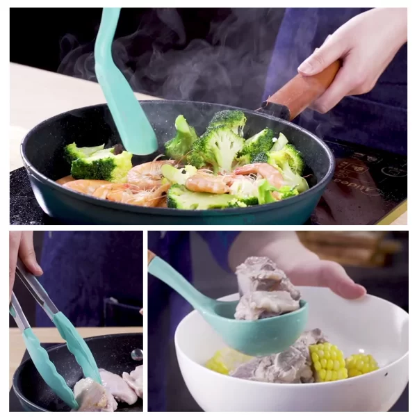 11PCS Silicone Kitchen Cooking set - Image 2