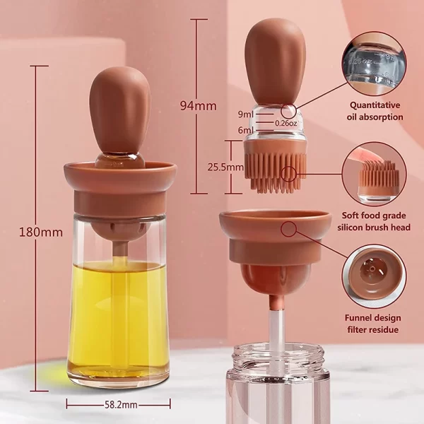 Kitchen Silicone Oil Bottle - Image 4
