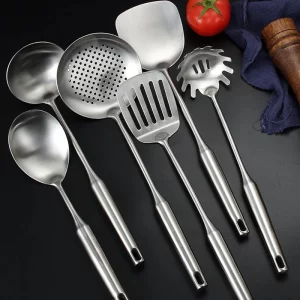 Stainless Steel Spatula Soup Spoon