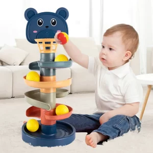 Baby Toys Rolling Ball Pile Tower