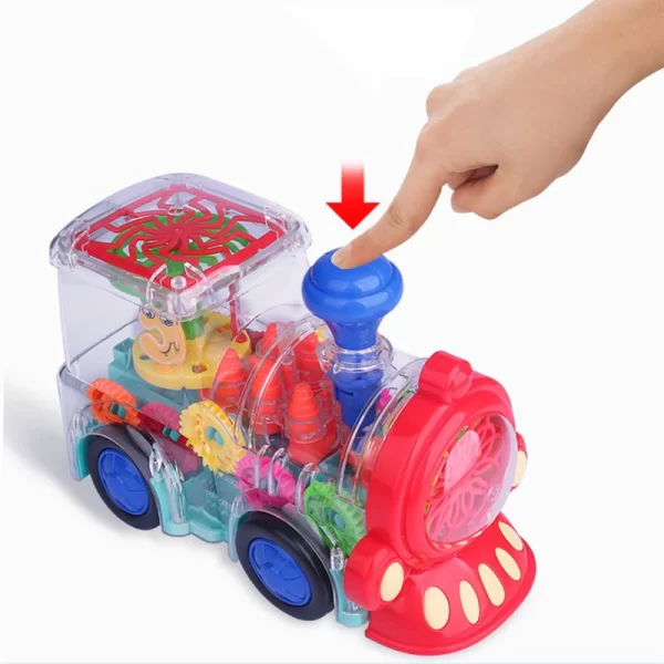 Train Colorful Lights Musical Toys - Image 3