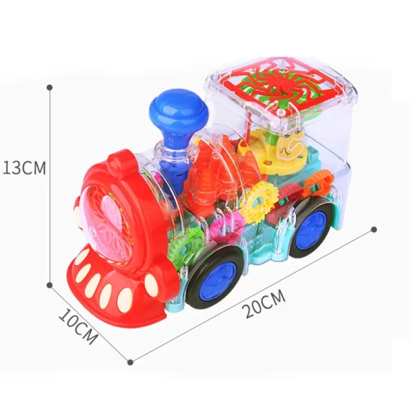 Train Colorful Lights Musical Toys - Image 4