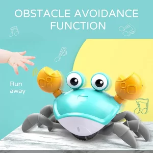 Green Crawling Crab Baby Toy