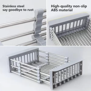 Kitchen Retractable Drainer Rack