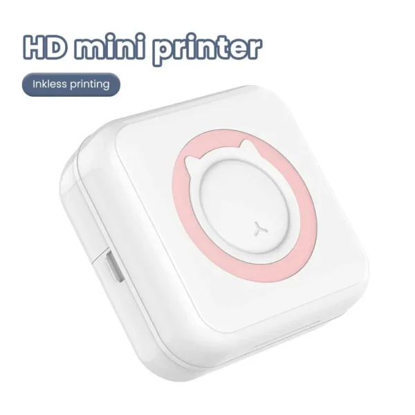 Olaf Mini Printer Portable Thermal Stickers Paper Inkless Bluetooth Wireless Impresora Android IOS Portable Label Printer - Image 4