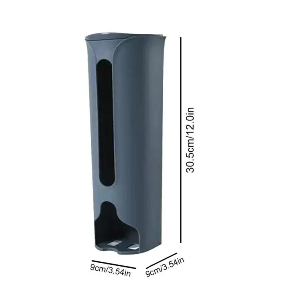 Plastic Bag Holder for Grocery Bags,Shopping bags - Wall Mount or On The Cabinet Kitchen Grocery Bag Dispenser/Storage/Organzier - Image 6
