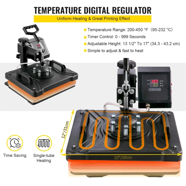 VEVOR Combo Heat Press Machine - Image 3