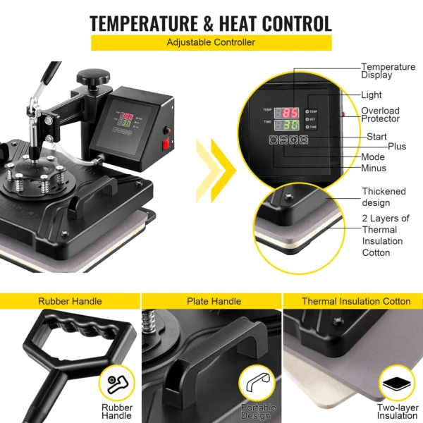 VEVOR Combo Heat Press Machine - Image 4