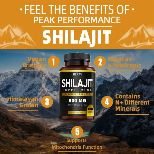 100% ORGANIC SHILAJIT CAPSULES - Image 3