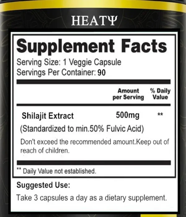 100% ORGANIC SHILAJIT CAPSULES - Image 6