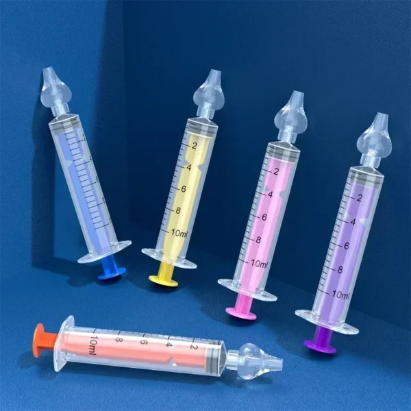 10ML/20ML Baby Nasal Aspirator Syringe Baby Nose Cleaner Rhinitis Nasal Washer Irrigator Baby Nose Washing for Children - Image 5