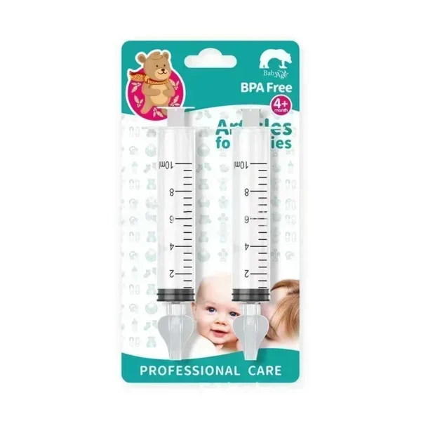 10ML/20ML Baby Nasal Aspirator Syringe Baby Nose Cleaner Rhinitis Nasal Washer Irrigator Baby Nose Washing for Children - Image 6