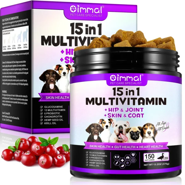 15 in 1 Dog Multivitamin Supplements - Image 2