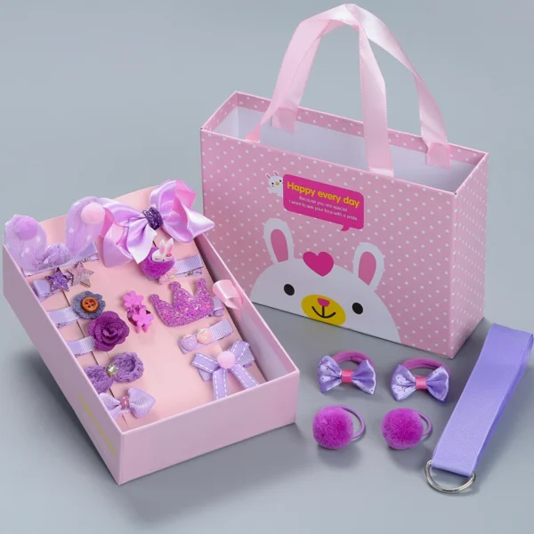 18 Pieces Baby Hair Accessories Princess - Image 4