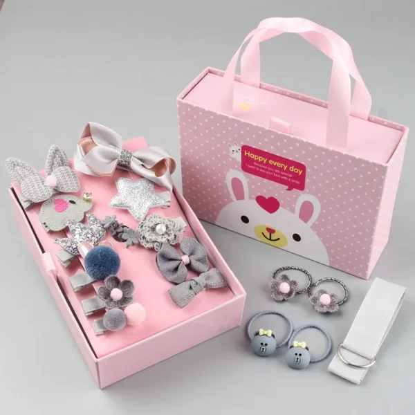 18 Pieces Baby Hair Accessories Princess - Image 5