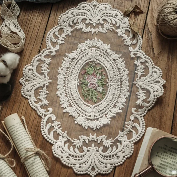 Dinning Table Cover Embroidered - Image 3