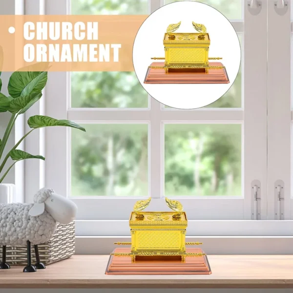 Figurine Ark Of The Covenant Golden - Image 5