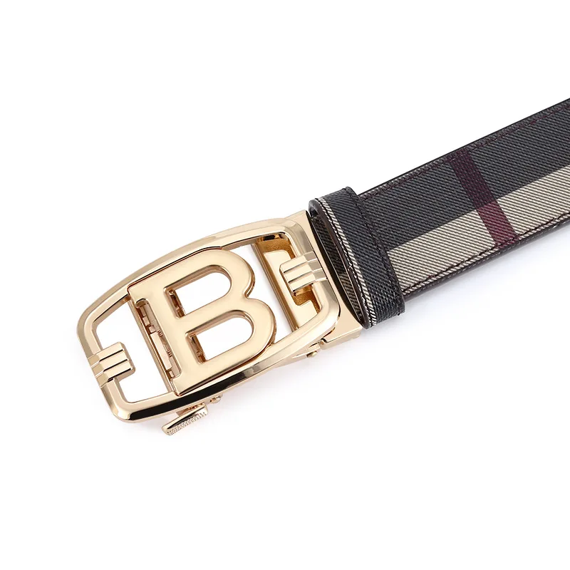 t Luxury Brand Famous Male Belts B Buckle - Image 2