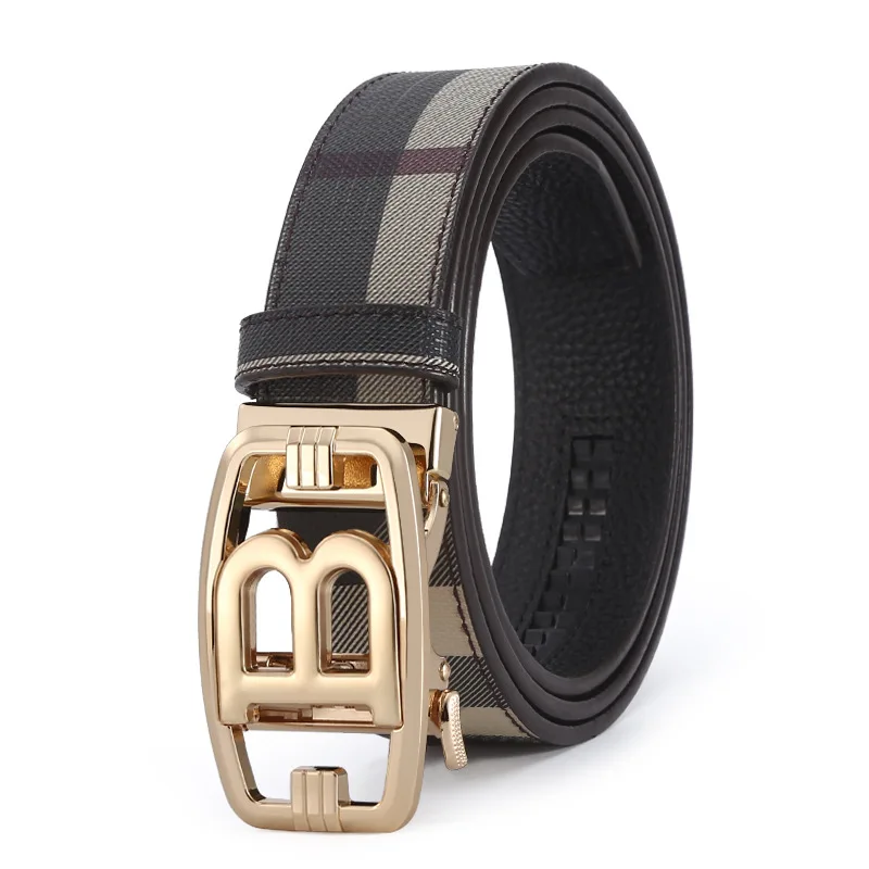 t Luxury Brand Famous Male Belts B Buckle - Image 6