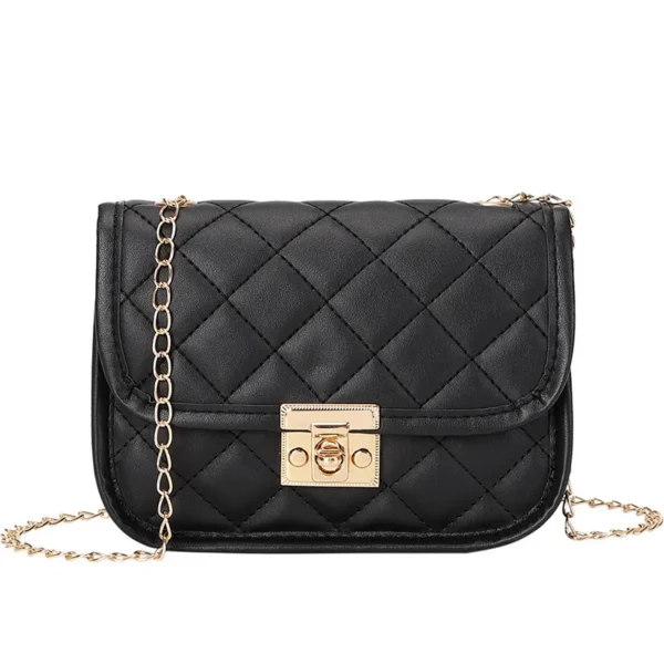 Female Shoulder Bag Rhombus Embroidered - Image 2