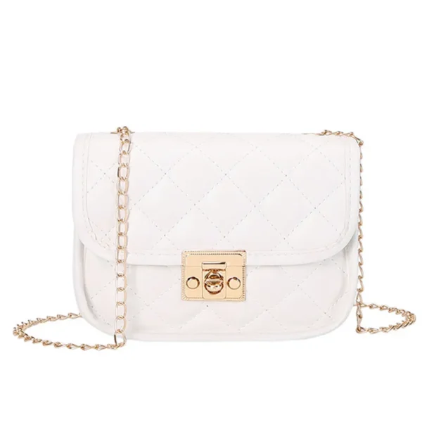 Female Shoulder Bag Rhombus Embroidered - Image 3