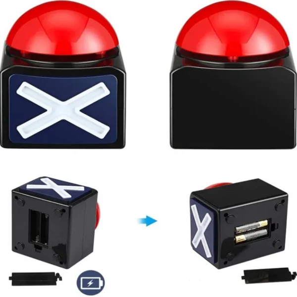 Buzzer Alarm Button With Sound Light - Image 2