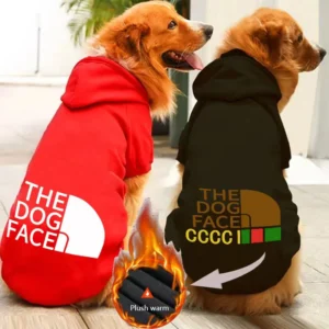 Pet Dog Clothes Dogs Hoodies Fleece Warm
