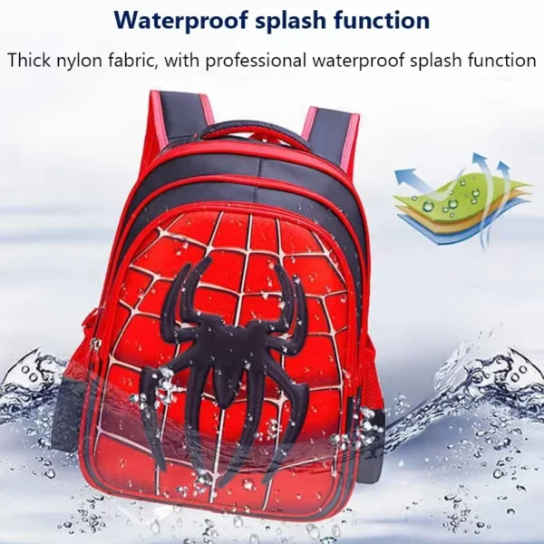 3D cartoon spider schoolbag - Image 2