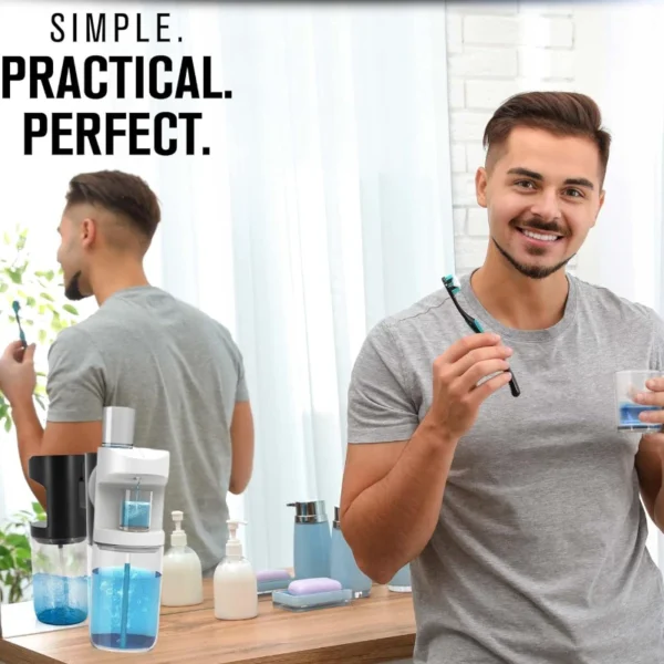 550ml Automatic Mouthwash Dispenser - Image 6