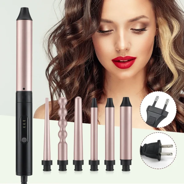 6 In 1 Professional Hair Curler - Image 2