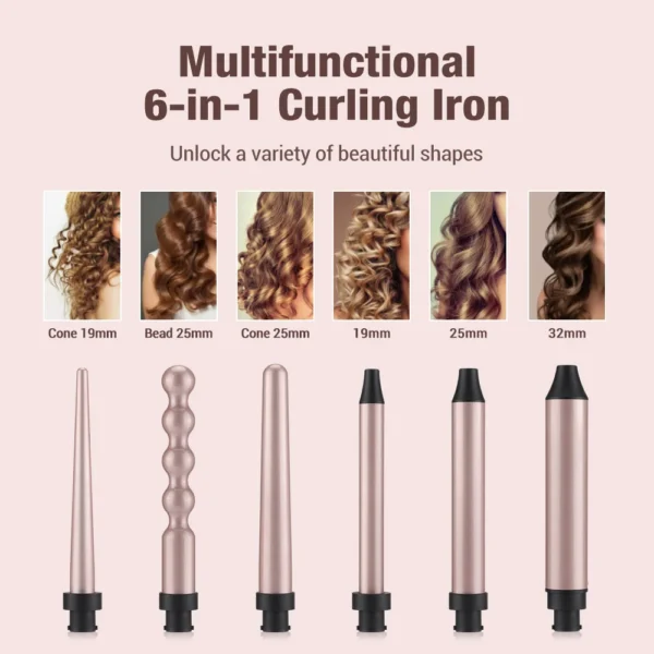 6 In 1 Professional Hair Curler - Image 5