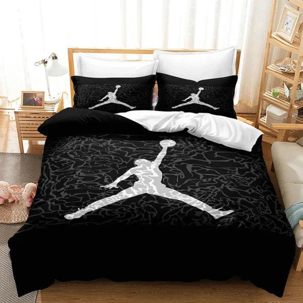 Basketball Soft Microfiber Quilt Cover with Zipper Closure - Image 3