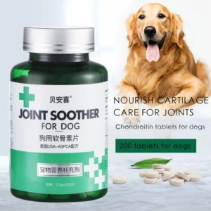 Chondroitin tablets for pet dogs