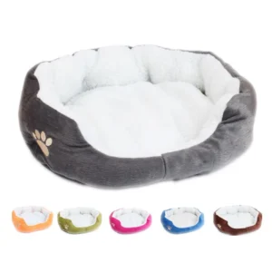 Lambswool Kennel Teddy Bichon Pet Bed