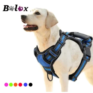 Breathable Reflective Dog Harness Vest with Handle