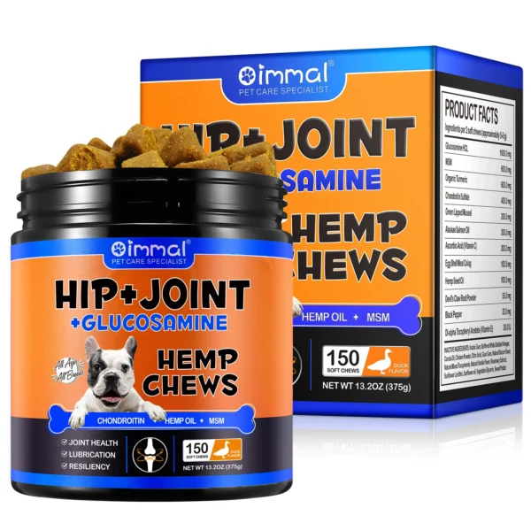 Dog Hemp Hip and Joint Support Supplement - Image 2