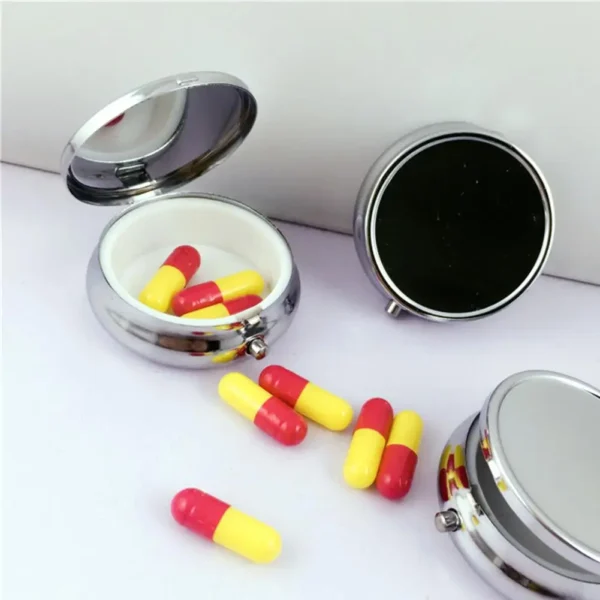 Lightweight Metal Mini Pill Empty Box - Image 2