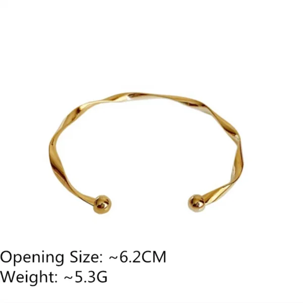 Bangle Gold Color Glossy - Image 2
