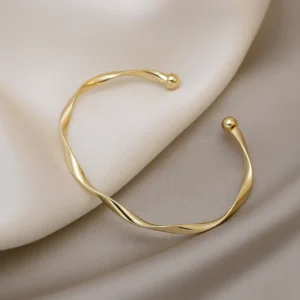 Bangle Gold Color Glossy