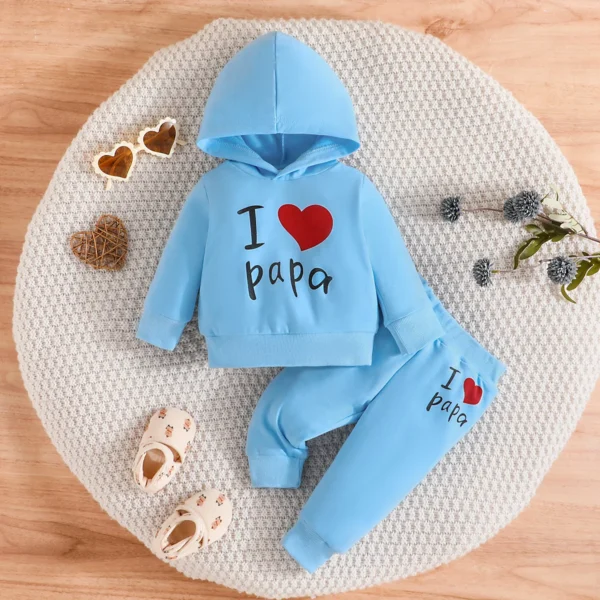 Long Sleeve Hoodie Kids Wear - Image 6