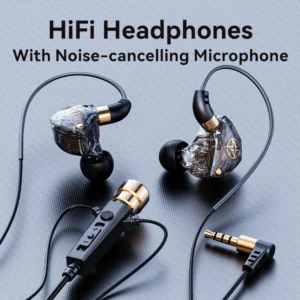 Headphones with Microphone Noise-Cancelling