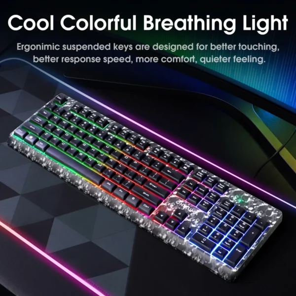 Keyboard Mouse Headset Set - Image 2
