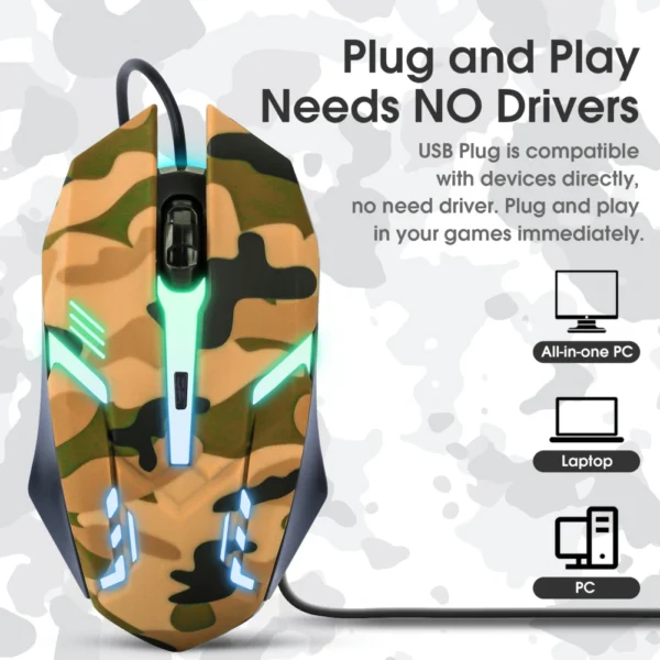 Keyboard Mouse Headset Set - Image 6