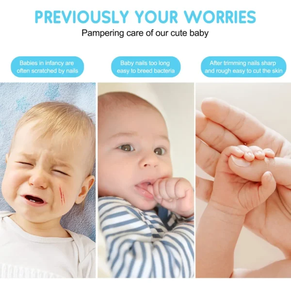 Multifunctional Electric Baby Nail Trimmer - Image 3
