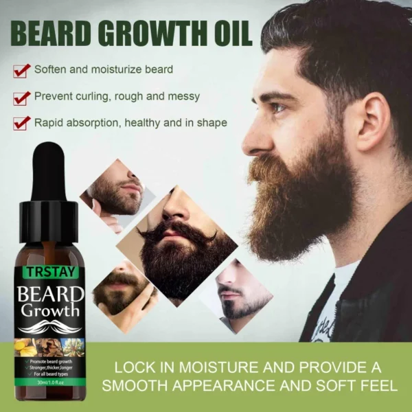 Beard Hair Growth Essential Oil - Image 2