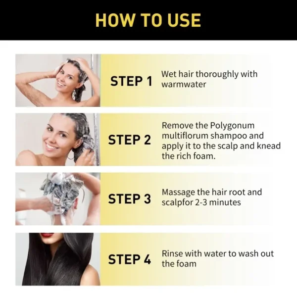Natural Herbal Hair Dye Shampoo - Image 5