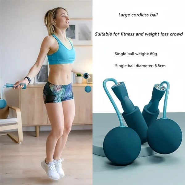 Cordless Heavy Ball Skipping Sports - Image 6