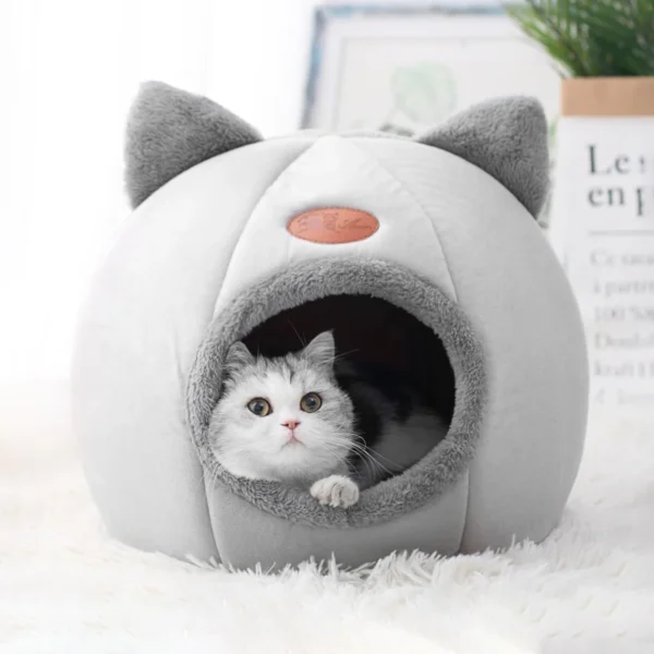 New Deep sleep comfort in winter cat bed - Image 3