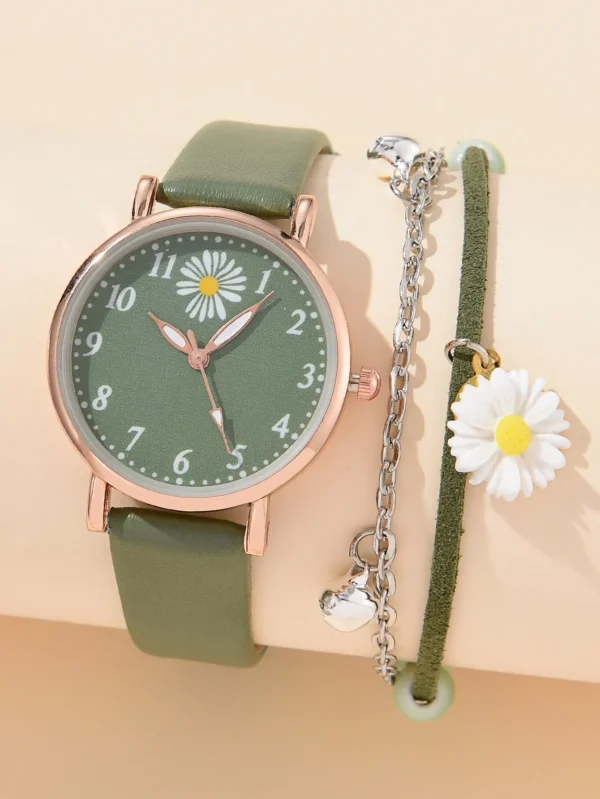 Women Dress Romantic Bracelet Wrist Watch