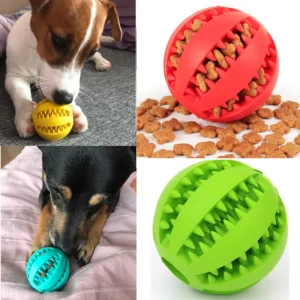 Rubber Balls Pet Dog Cat